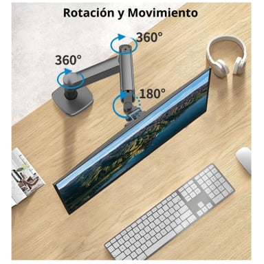 RACK SOPORTE DE MESA PARA MONITOR 17 A 30 BRAZO ARTICULADO ZJ-K7900 - 4
