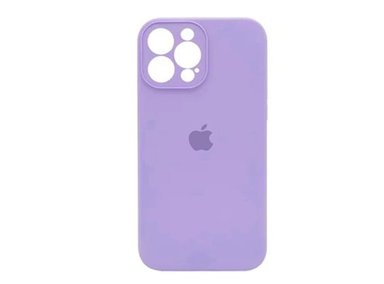 SILICONE CASE IPHONE 13 PRO CON P/CÁMARA LILA - 1