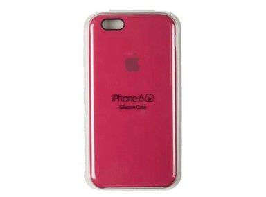FUNDA IPHONE 6/6S SILICONE CASE BORDO - 1