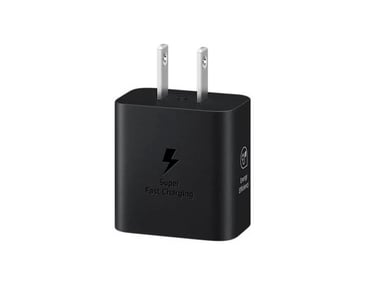 ADAPTADOR SAMSUNG 25W PARA GALAXY A54 CARGADOR EDITION ECOLOGICO 2023 NEGRO - 3