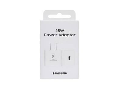 ADAPTADOR SAMSUNG 25W PARA GALAXY S22 CARGADOR EDITION ECOLOGICO 2023 BLANCO - 1