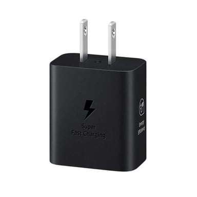 ADAPTADOR DE CORRIENTE SAMSUNG 25W CARGADOR Z FOLD 5 TECNOLOGÍA GAN 2023 NEGRO - 2