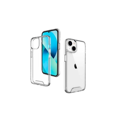FUNDA CLEAR CASE CON MAGSAFE TRANSPARENTE + VIDRIO TEMPLADO PARA IPHONE 14 PRO - 2