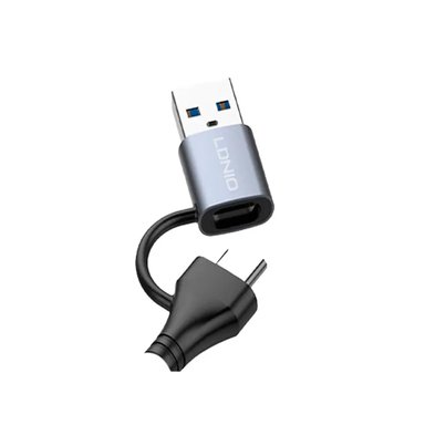 ADAPTADOR HUB LDNIO DS-64C USB +TIPO C 4EN 1 MULTIFUNCIÓN - 2