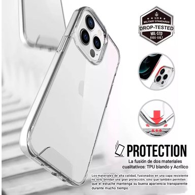 CASE SPACE + MICA DE VIDRIO PARA SAMSUNG A56 5G - 4