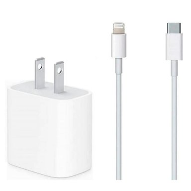 CARGADOR 18W + CABLE USB-C PARA IPHONE 11 PRO MAX - 1