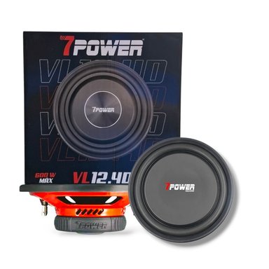 SUBWOOFER SLIM PLANO 12' PULGADAS  600W 7 POWER