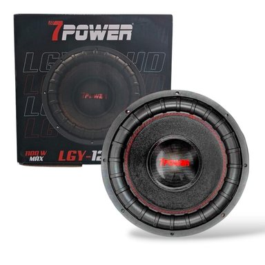 PARLANTES 7POWER LGYR12D SUBWOOFER 12' PULGADAS 1100W 550 RMS 2 BOBINA