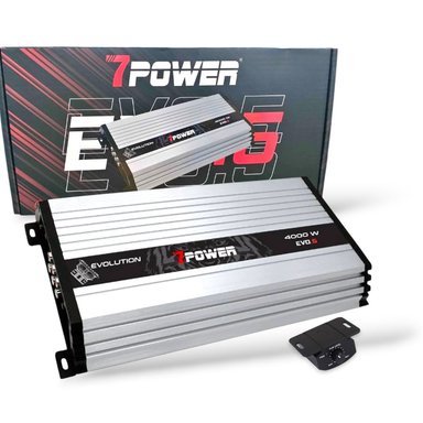 AMPLIFICADOR 7POWER EVO5 5 CANALES 4000 WATTS - 3