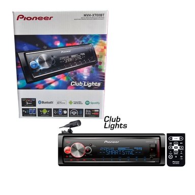 AUTORADIO PIONEER MVH-X700BT MASCARA A COLORES - 1