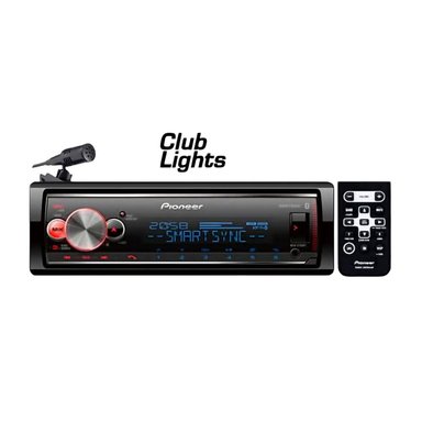 AUTORADIO PIONEER MVH-X700BT MASCARA A COLORES - 4