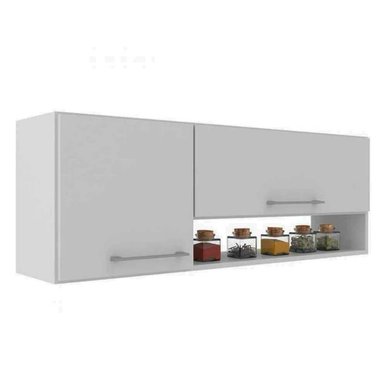 ALACENA LEMUEBLE BLANCO AÉREA 2 PUERTAS 120 CM