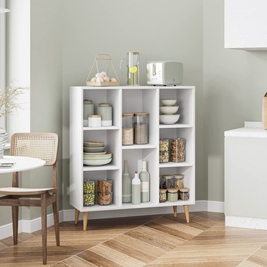 LIBRERO NÓRDICO FUNCIONAL CON PATAS VINTAGE 85 CM