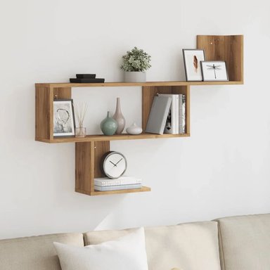 REPISA SCHICK FLOTANTE MELAMINA 110X70CM MADERADO