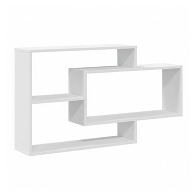 REPISA FLOTANTE KATT MELAMINA 104X58X20CM BLANCO - 4