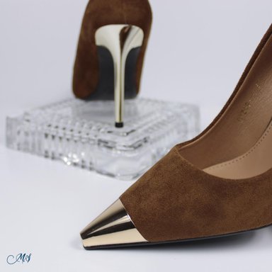 ZAPATOS DE VESTIR MUJER MARGLO SHOES MARRÓN STILETTOS M21 - 3