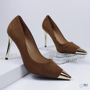 ZAPATOS DE VESTIR MUJER MARGLO SHOES MARRÓN STILETTOS M21 - 4