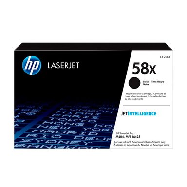 TÓNER HP NEGRO 58X LASERJET PRO M404 CF258X