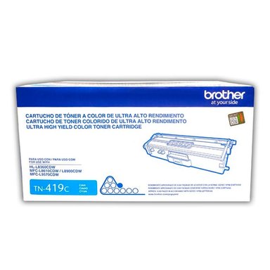 TÓNER BROTHER TN-419 CIAN C 9K PÁG L8900CDW - 1