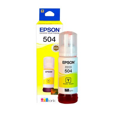 TINTA EPSON T504420-AL AMARILLO BOTELLA 504