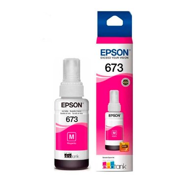 TINTA EPSON T673320 MAGENTA BOTELLA 673 L800/L850/L1800