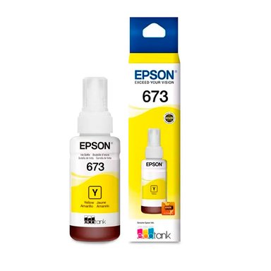 TINTA EPSON T673420 AMARILLO BOTELLA 673 YELLOW L800/L805/L850/L1800