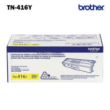 TÓNER BROTHER TN-416Y AMARILLO YELLOW MFC-L8900CDW 6.500 IMPRESIONES