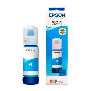 BOTELLA DE TINTA EPSON T524 CYAN L15150