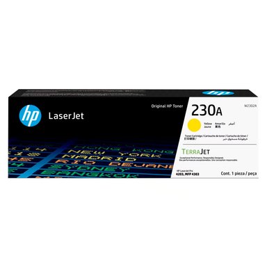 TONER HP 230A YELLOW  W2302A PARA 4203, MFP 4303 1800 PAGS