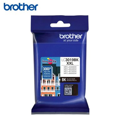 CARTUCHO DE TINTA BROTHER LC3019BK NEGRO DE ALTO RENDIMIENTO XXL - 1