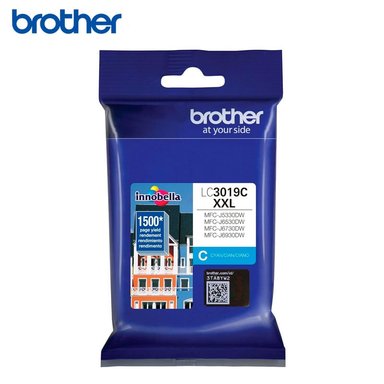 CARTUCHO DE TINTA BROTHER LC3019C CYAN DE ALTO RENDIMIENTO XXL - 1