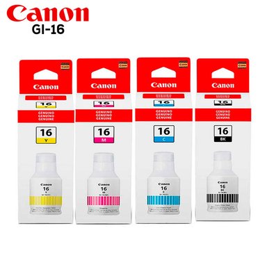 KIT DE TINTA CANON GI-16 4 COLORES, GX6010/GX7010