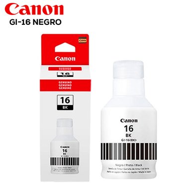 BOTELLA DE TINTA CANON GI-16BK NEGRO