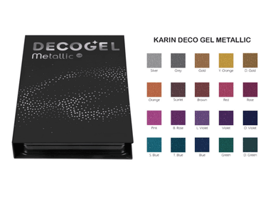 SET MARCADORES KARIN MARKER 20 UNIDADES DECO GEL 1.0 METALLIC