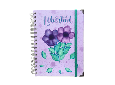 LIBRETA DE PAPEL ACUARELABLE LETTERS BY JESS A5 SUEÑOS ANILLLADA