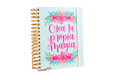 LIBRETA DE PAPEL ACUARELABLE LETTERS BY JESS A5 MAGIA ANILLLADA