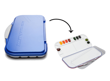 PALETA MIJELLO FUSION BLUE - 18 ESPACIOS