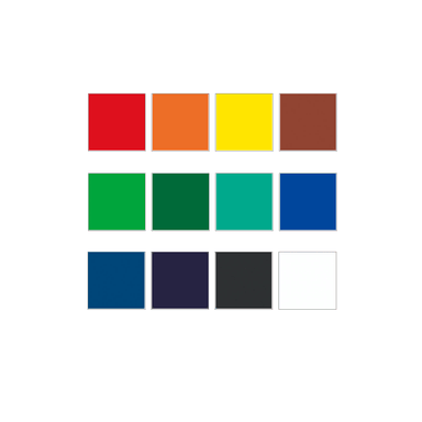 SET TEMPERA HOLBEIN GOUACHE 15 ML 12 COLORES VERANO - 2