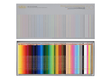 SET LÁPICES DE COLORES HOLBEIN 50 UNIDADES
