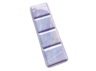 ESTUCHE VACÍO PARA ACUARELAS (METAL) - MEDIANO + 24 GODETS - LILA CELESTE CLARO