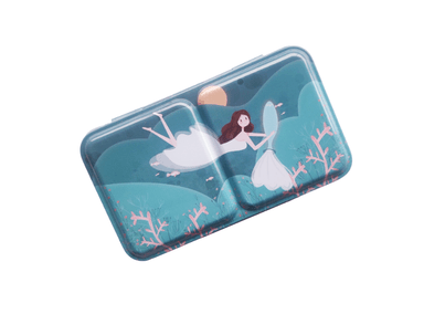 ESTUCHE VACÍO PARA ACUARELAS SIN SOPORTE CONSTELACIONES (METAL) - PEQUEÑO + 23 MEDIOS GODETS - ACUARIO