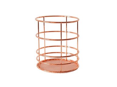 PORTA LAPICEROS YUNA LUNA ORO ROSA REDONDO