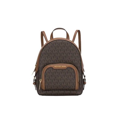 MOCHILA MICHAEL KORS JAYCEE XSMALL LOGO MARRÓN MORRAL MUJER