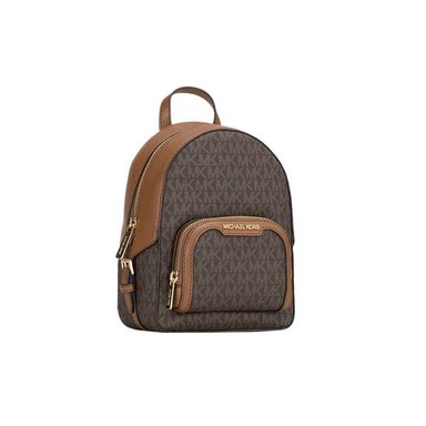MOCHILA MICHAEL KORS JAYCEE XSMALL LOGO MARRÓN MORRAL MUJER - 2
