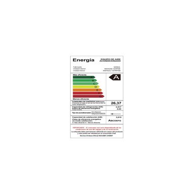 AIRE ACONDICIONADO SPLIT 18,000 BTU/H MIDEA INVERTER FRÍO SOLO - 5