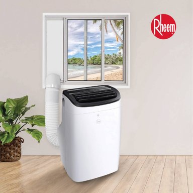 AIRE ACONDICIONADO PORTÁTIL 9,000 BTU/H RHEEM CONVENCIONAL FRÍO SOLO - 5
