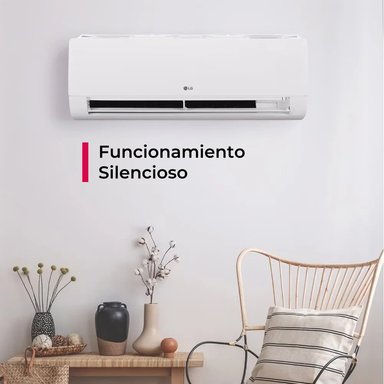 AIRE ACONDICIONADO SPLIT LG 12,000 BT U/H CONVENCIONAL FRÍO SOLO - 2