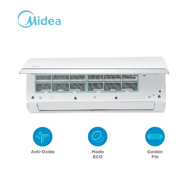 AIRE ACONDICIONADO SPLIT MIDEA 24,000 BTU/H INVERTER FRÍO/CALOR - 5