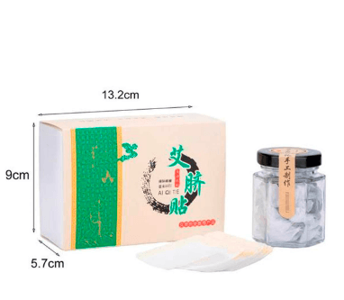 PARCHE ADHESIVO SEMILLAS REDUCTOR DE MEDIDAS PARA EL OMBLIGO