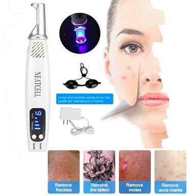 LAPIZ FACIAL LASER NEATCELL ACLARADOR REMUEVE ACNE MANCHAS